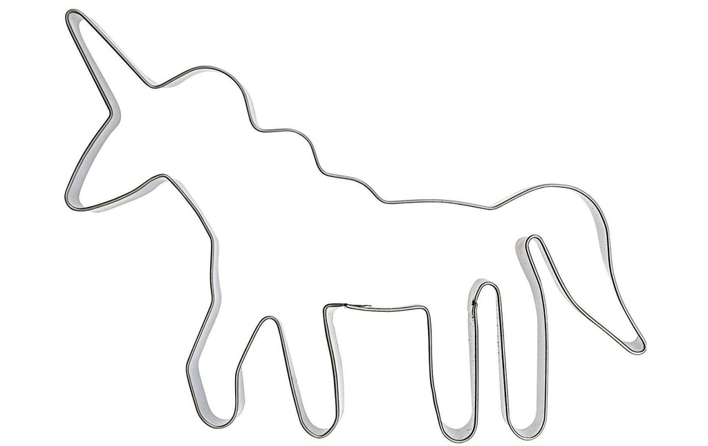 Rico Design Emporte-pièce pour biscuits 12 x 11 cm licorne