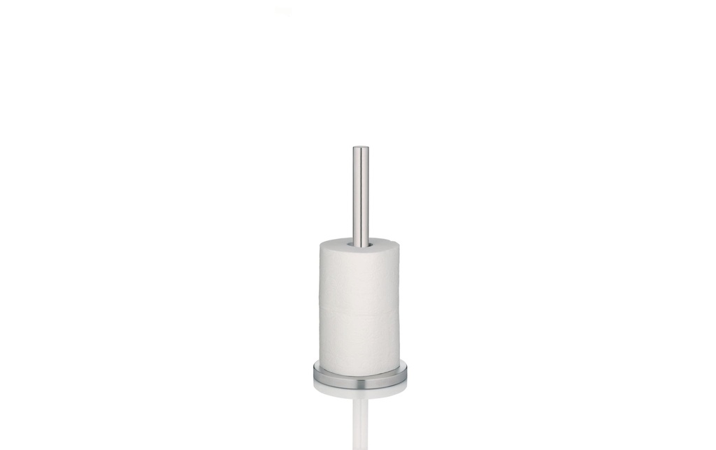 Kela Porte-rouleau pour papier toilette Carta 3 rouleaux, argent