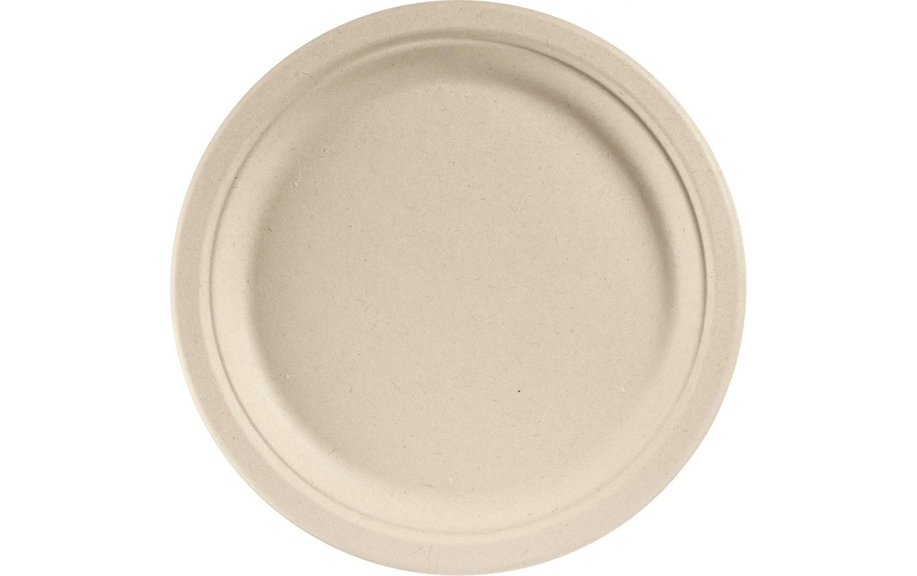 Duni Assiettes jetables 26 cm, 50 Pièce/s, Marron