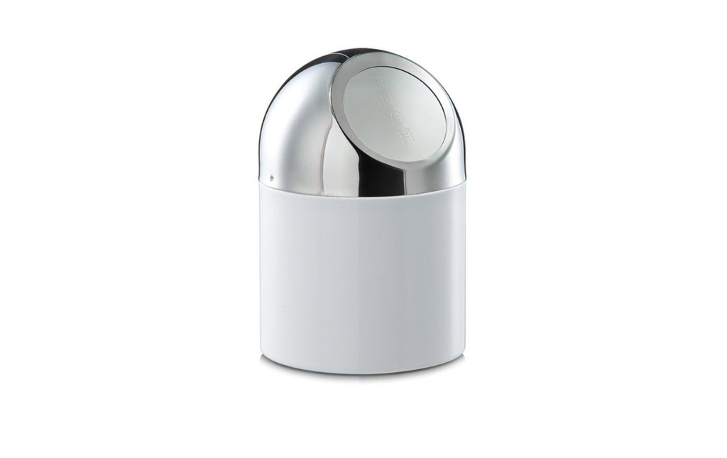 Zeller Present Poubelle de table 2 l, Blanc