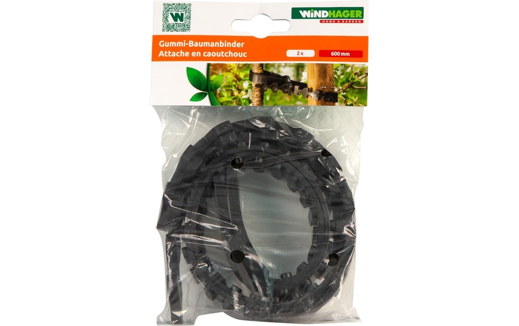 Windhager Cravate d'hévéa, 2 pièces
