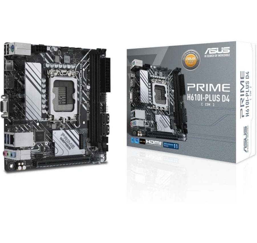 ASUS Carte mère PRIME H610I-PLUS D4-CSM