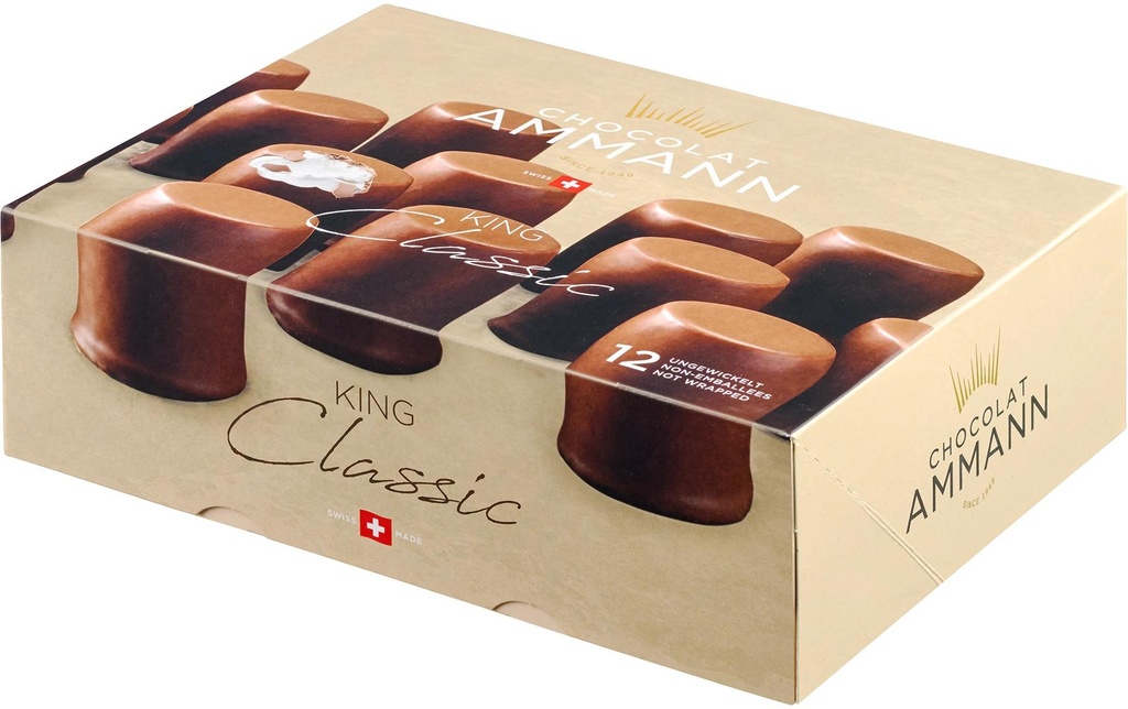 Chocolat Ammann Chocolat Lait King 12 x 30 g