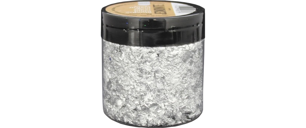 Jesmonite Foglia di metallo 5g, argent