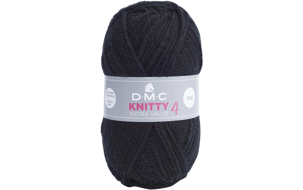 DMC Laine Knitty 4 Mini Noir