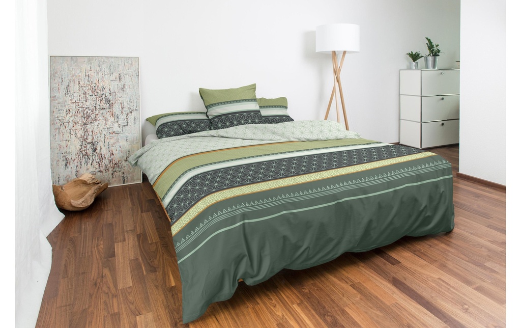 Nobilium Housse de duvet Millord 200 x 210 cm, vert