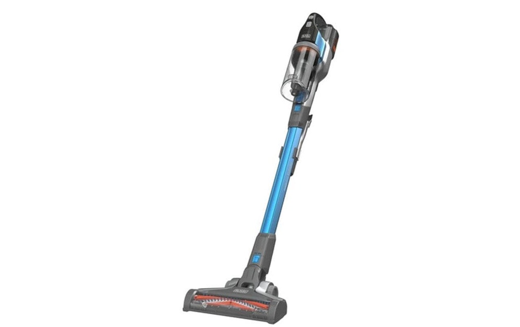 BLACK+DECKER Aspirateur à main/manche sans fil POWERSERIES Extreme Bleu/Argenté