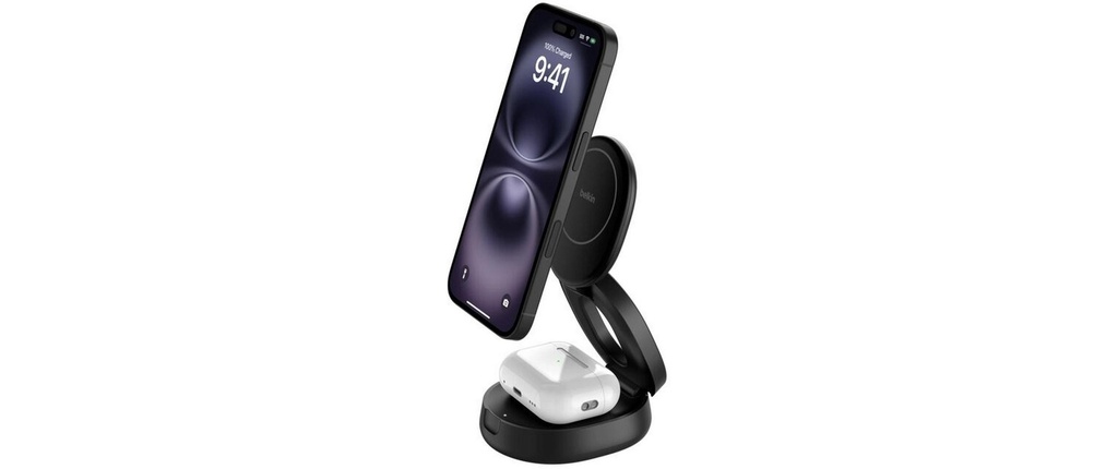 Belkin Chargeur sans fil BoostCharge 2en1 Noir