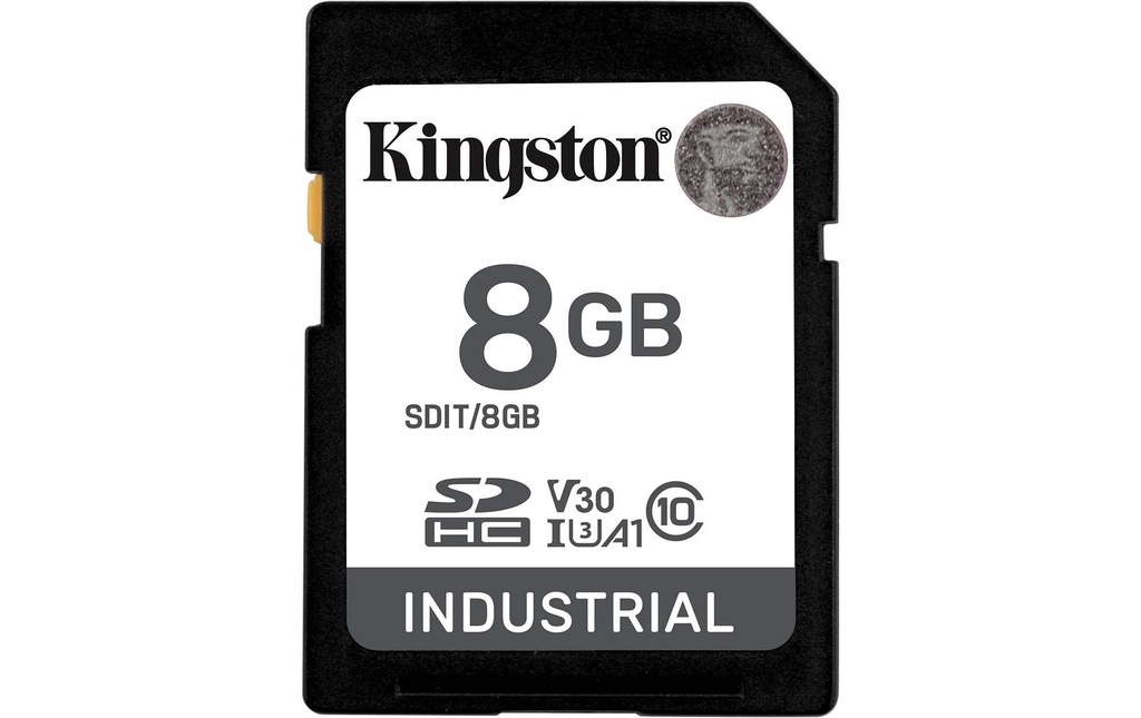 Kingston Carte SDHC Industrial 8 GB