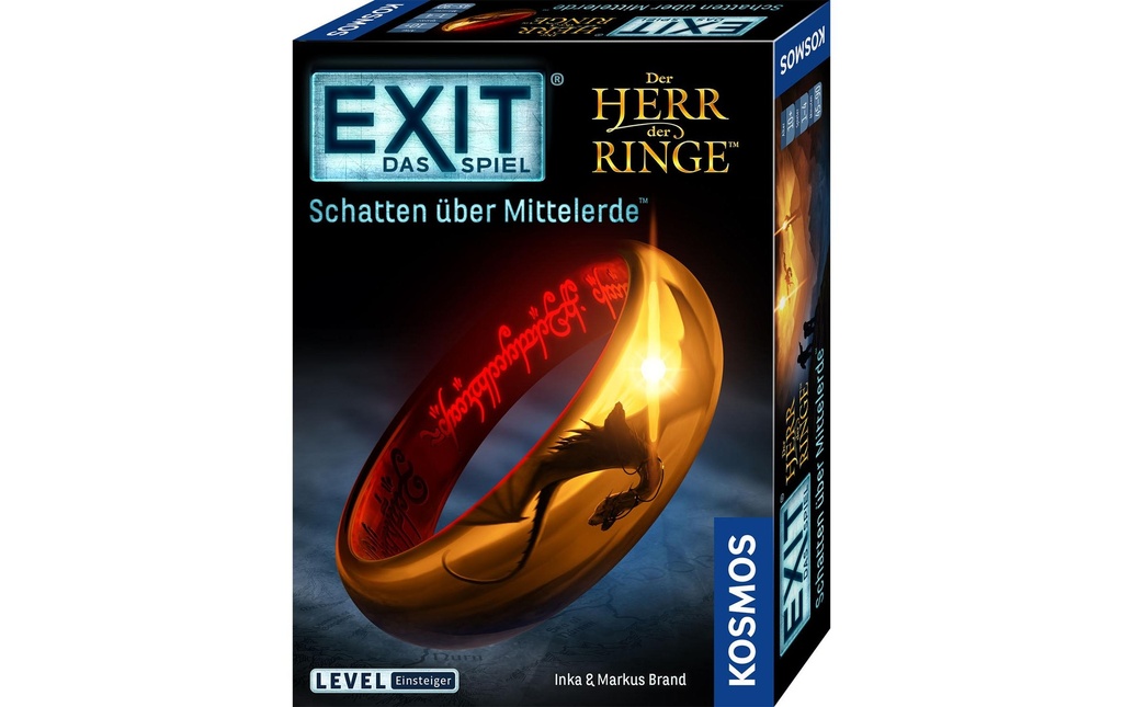 Kosmos Jeux de connaisseur EXIT: Schatten über Mittelerde