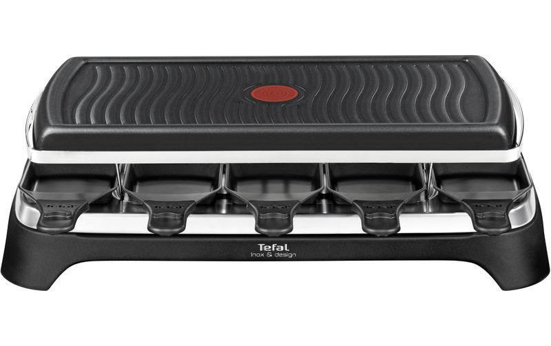 Tefal Grill à raclette Ambience Inox & Design 10 Personen