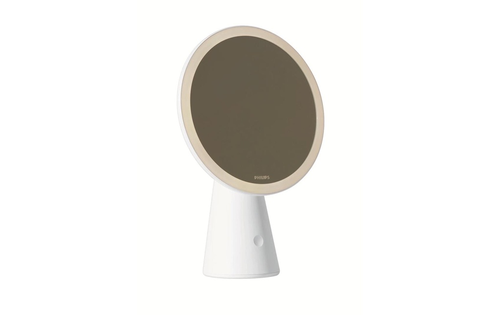 Philips Lampe de table Mirror DSK205, 4.5W 30-50K Blanc Blanc