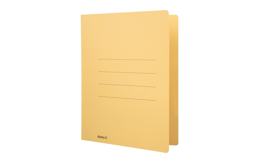 Biella Dossier d’insertion A4 100 pièces, Jaune