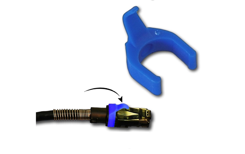 Patchsee PatchClip 50 Pièce/s Bleu