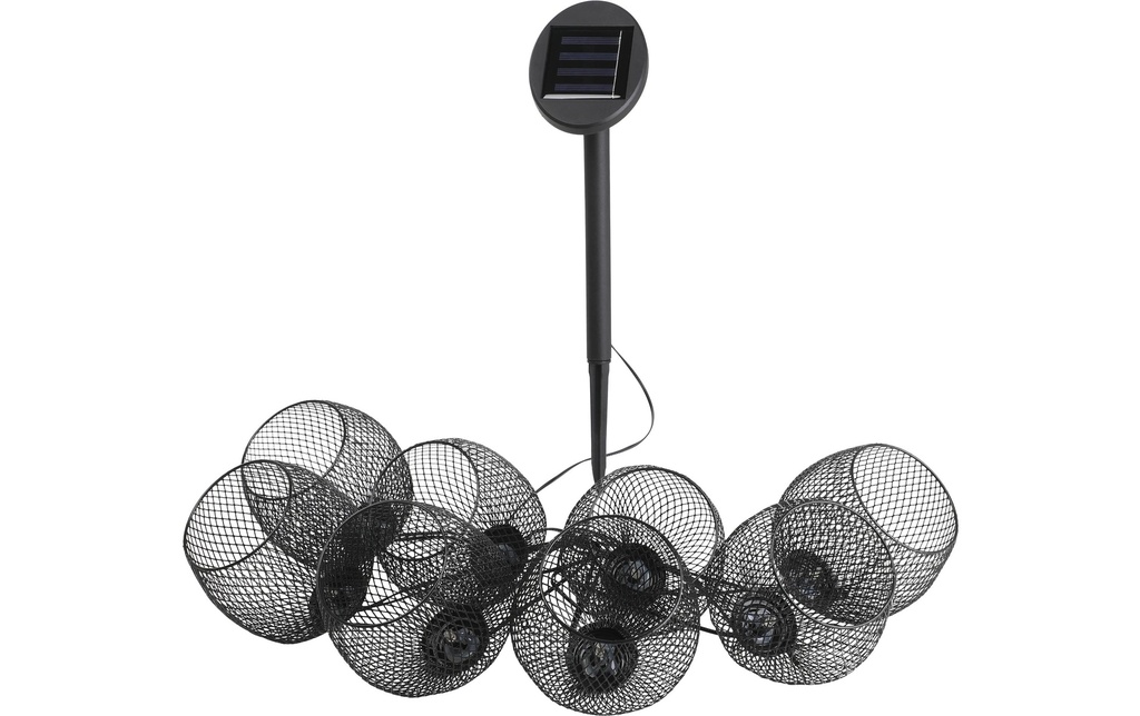 EGLO Leuchten Éclairage de jardin Guirlande lumineuse solaire à LED 3 m