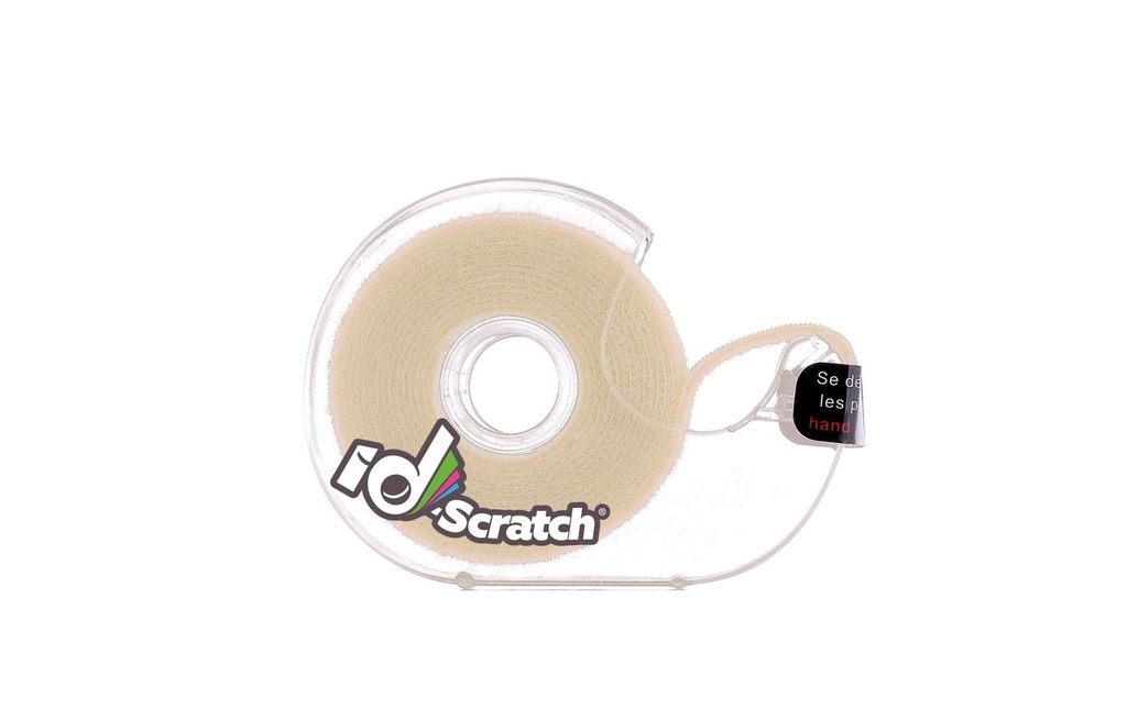 Patchsee Boîte de bande auto-agrippante ID-SCRATCH Boîte distributrice Blanc