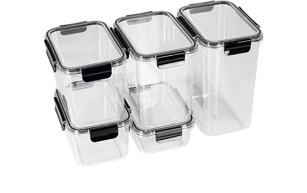GOURMETmaxx Récipients à provisions Click-it Transparent