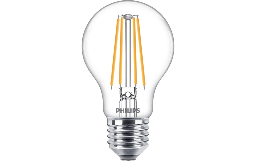 Philips Lampe LEDcla 75W E27 A60 WW CL ND Blanc chaud (WW)