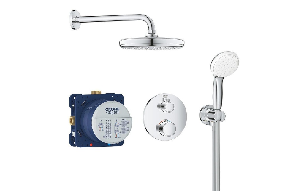 GROHE Systèmes de douche Grohtherm, Tempesta 210