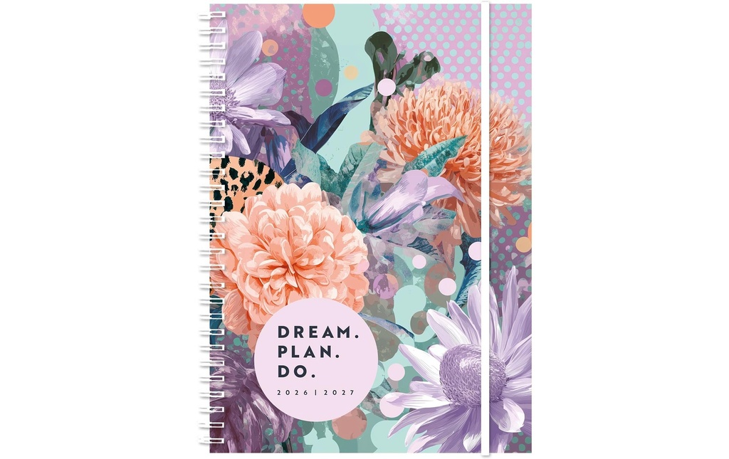Simplex Emotions Weekly A5 Touch 2026/2027, Flowers