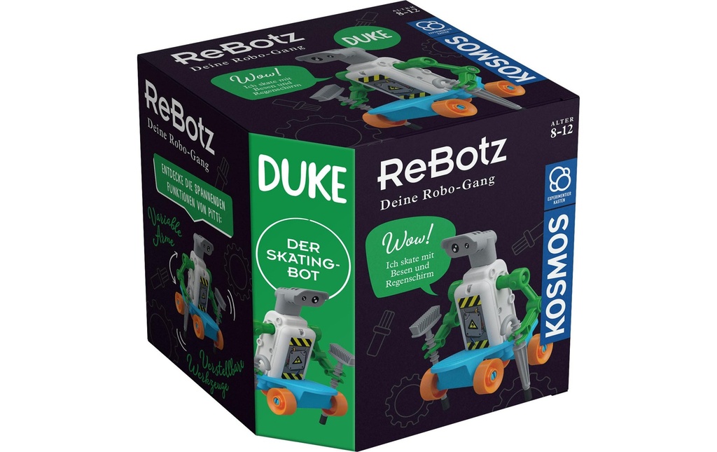Kosmos Boîtes d’expérimentation ReBotz: Duke der Skating-Bot