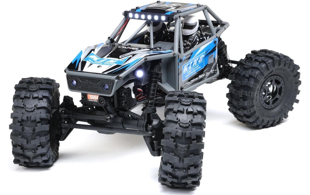 Axial Buggy Capra UTB18 4WS RTR, bleu