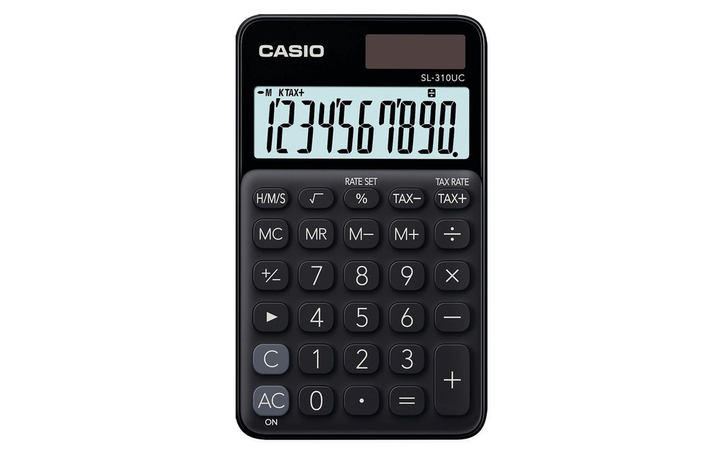Casio Calculatrice SL-310UC-BK Noir