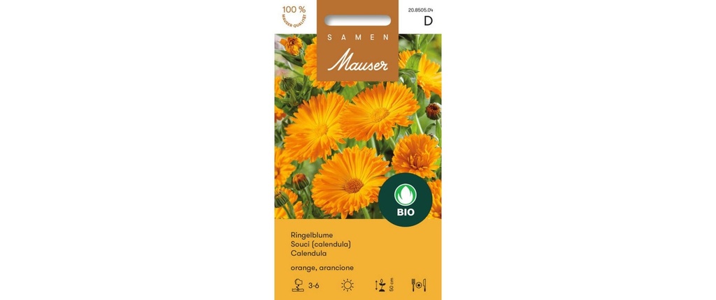 Samen Mauser Semence Orange de souci