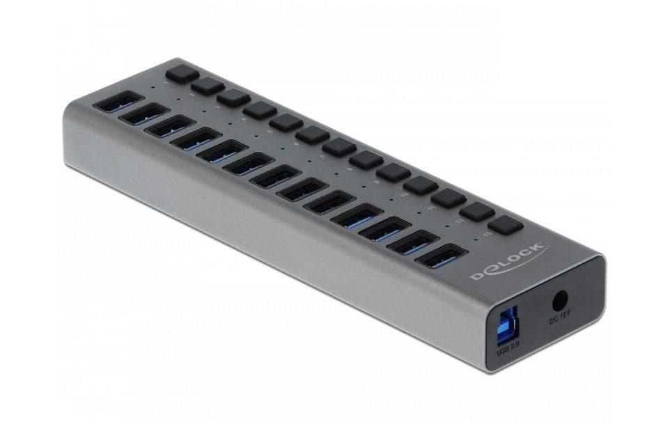 Delock Hub USB 63738 USB 3.0 - 13x Type-A