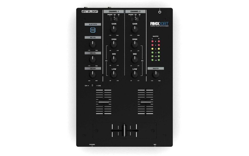 Reloop Mixeur DJ RMX-10 BT