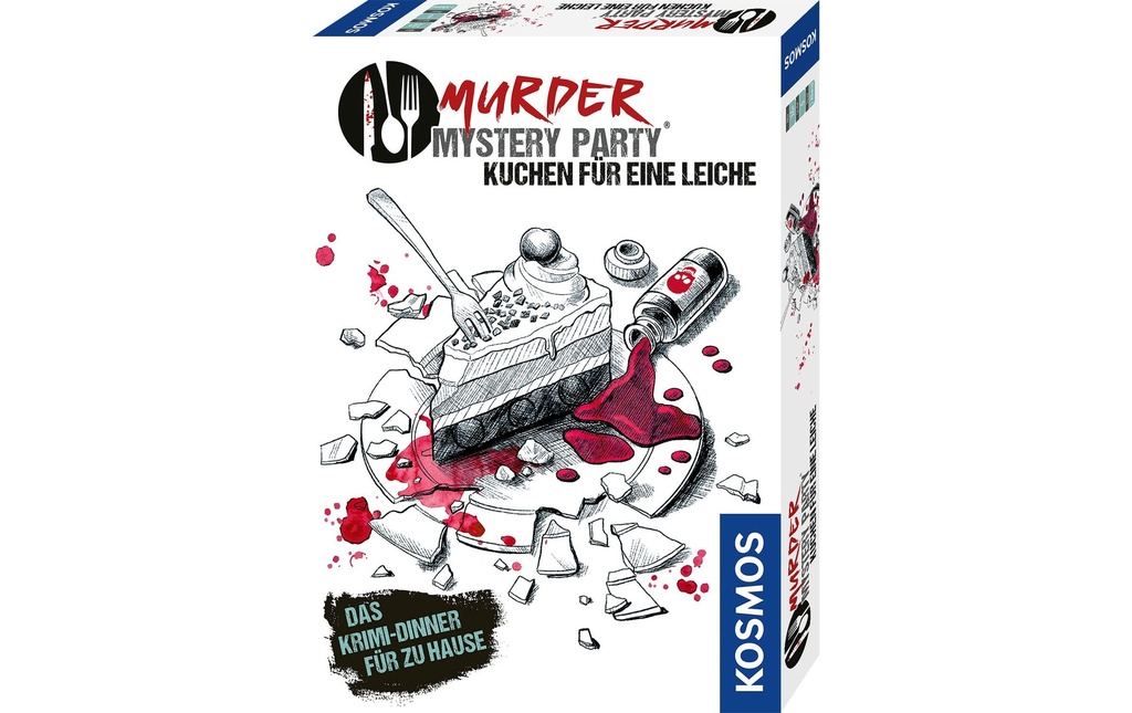 Kosmos Party game Murder Mystery Party: Kuchen für eine Leiche