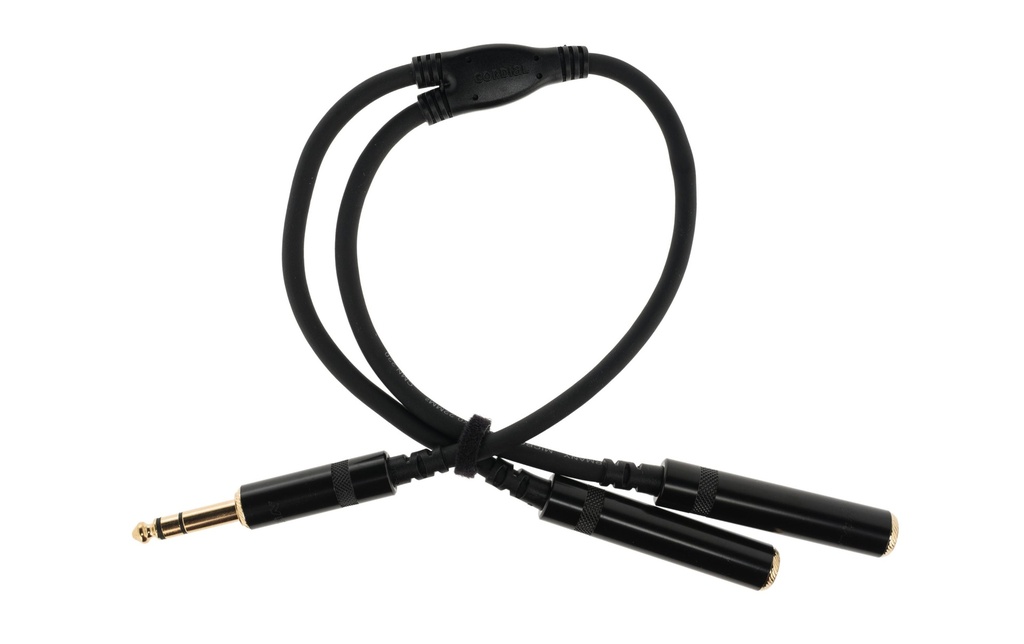 Cordial Câble audio jack 6.3 mm - jack 6.3 mm 0.3 m