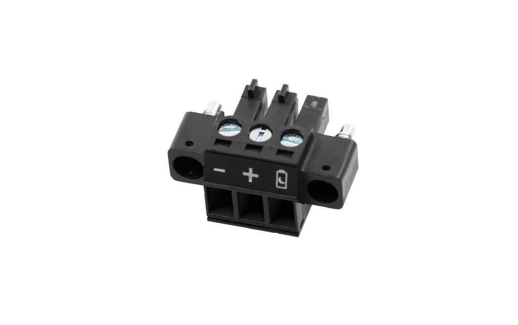 Axis Borne TU6001 Connector 3-Pin 3.81 Noir 10 Pièce/s