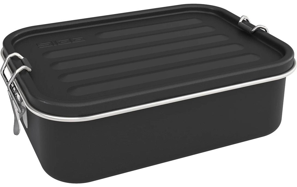 Sigg Boîte casse-croûte Gemstone 1.1 l Acier inoxydable, noir obsidienne