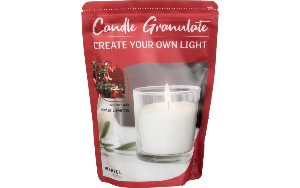 Wenzel Kerzen Granulés de cire Winter Dreams 400 g