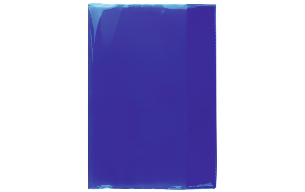 HERMA Protège-cahier transp.+A4 bleu