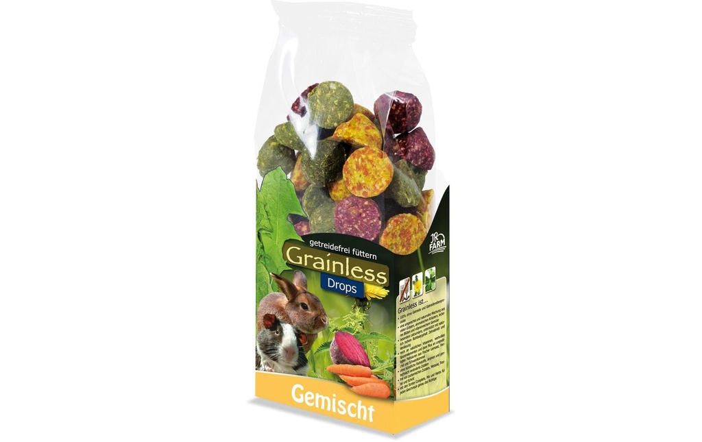 JR Farm Collation Drops mélangés Grainless, 140 g