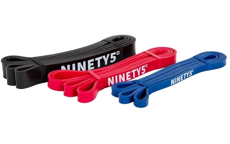 Fitcom Kit de bandes de résistance Loop Band Set Caoutchouc Bleu Rouge Noir