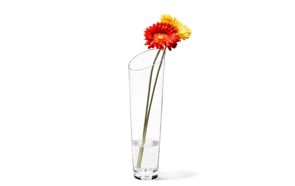 LEONARDO Vase Dynamic 30 cm Transparent