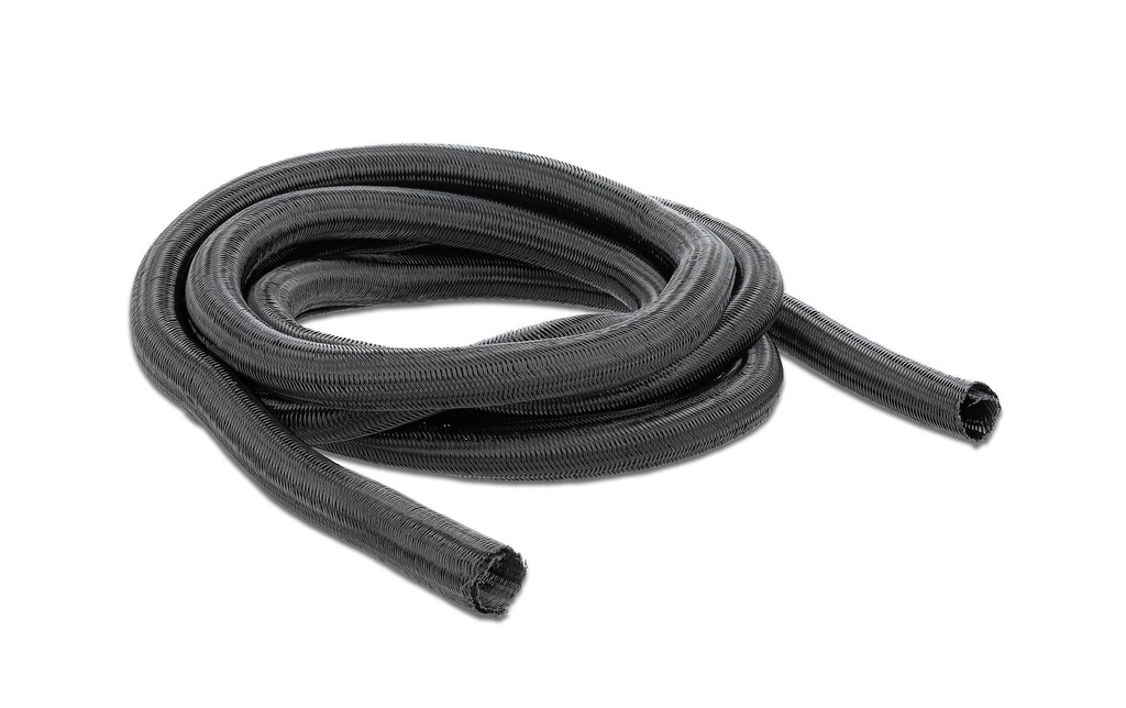 Delock Gaine de câble 2 m x 13 mm Noir