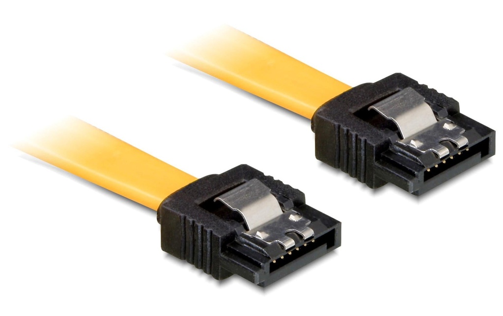 Delock Câble SATA3 jaune, 50 cm