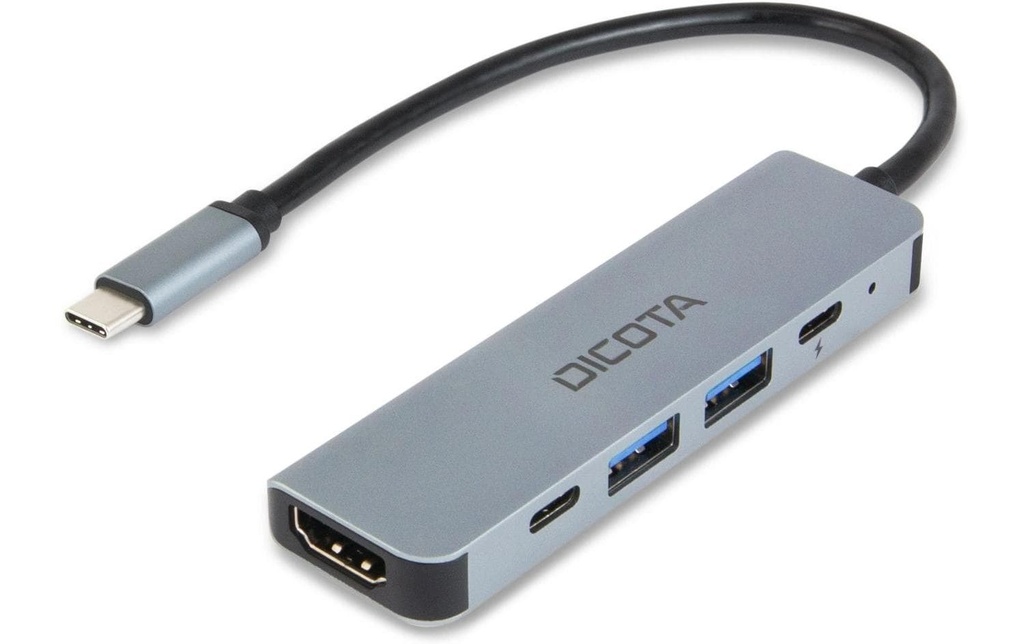 Dicota Dockingstation Hub USB USB-C 5-in-1