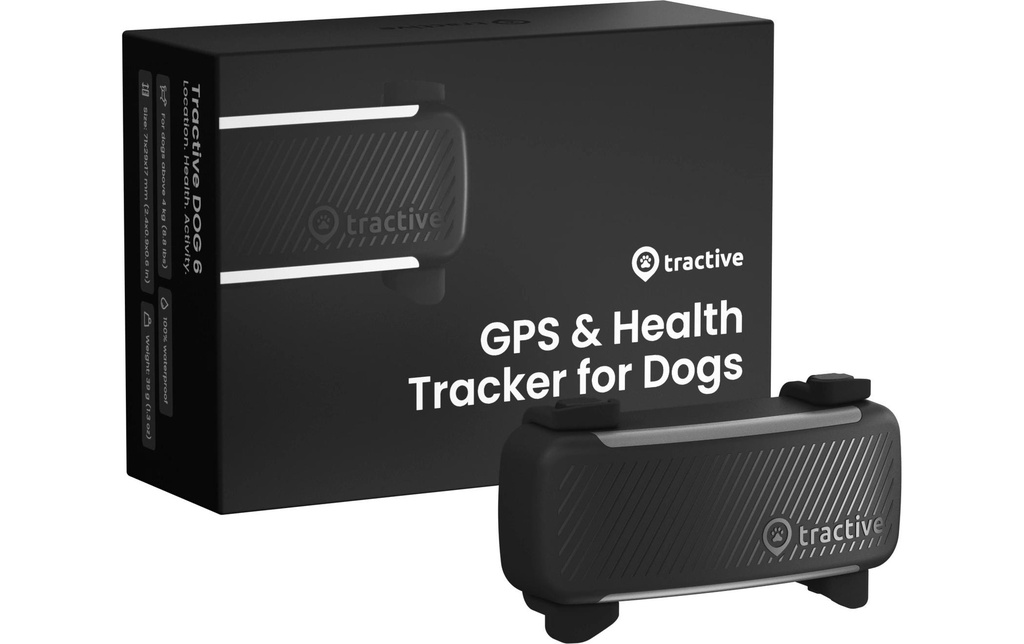 tractive Traqueur GPS DOG 6 Noir