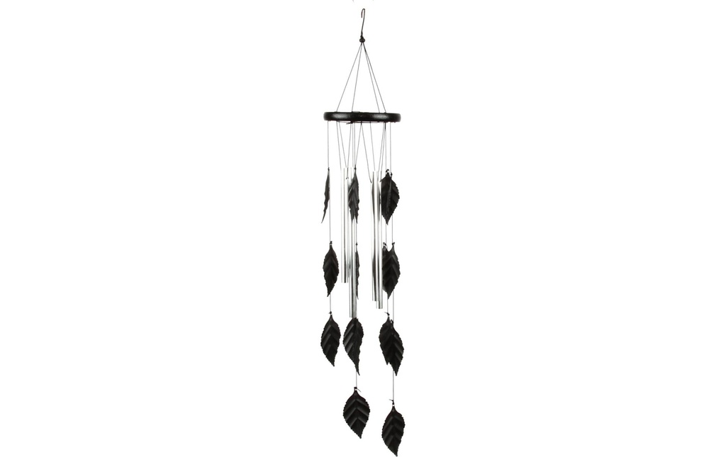 Esschert Design Carillon à vent Feuilles 61.5 cm