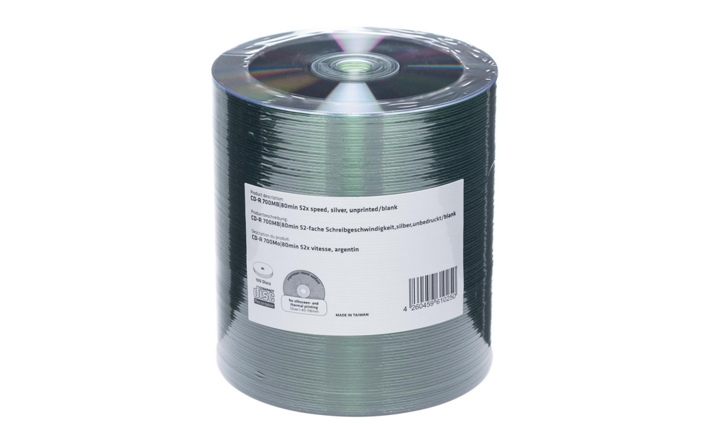 MediaRange CD-R 0.7 GB, tour (100 Pièce/s)