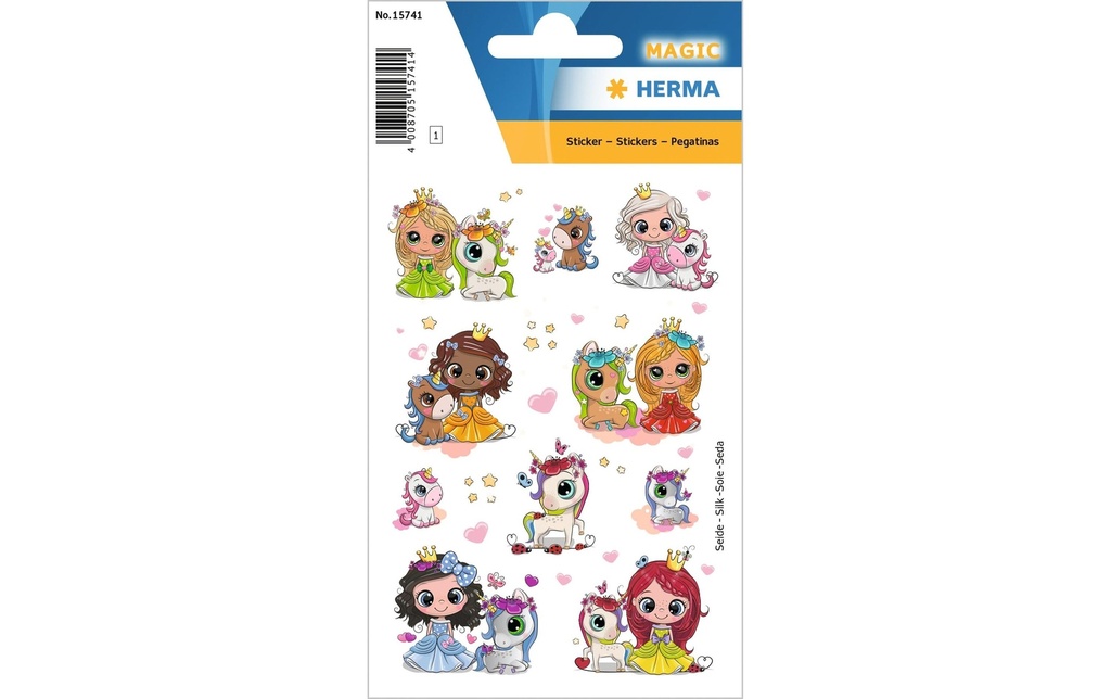 HERMA Sticker Magic princesses (14 pces)