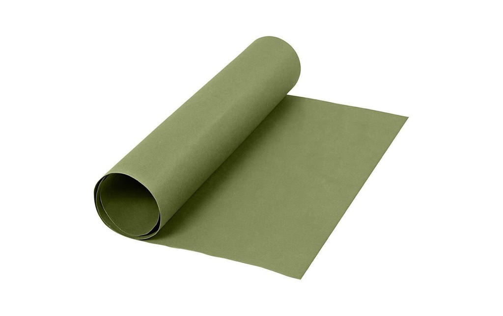 Creativ Company Papier similicuir Rouleau, 350 g, 1 pièce, Vert