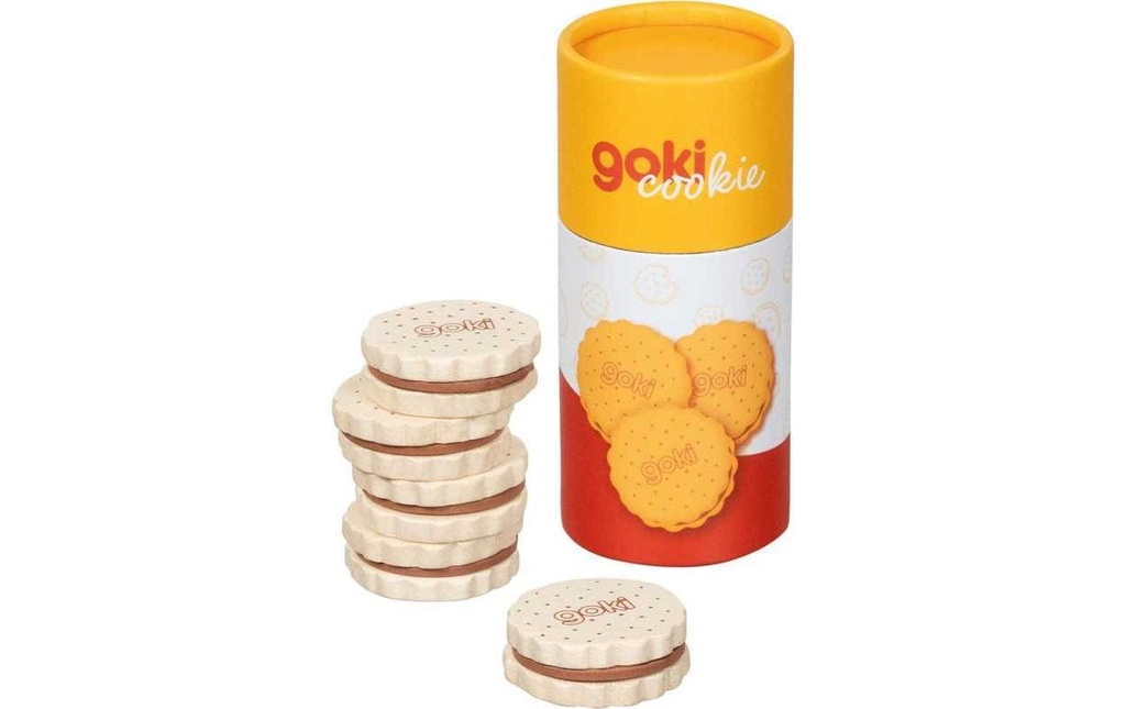 Goki Double biscuit dans un emballage en carton Ø 4.5, H: 10.3 cm