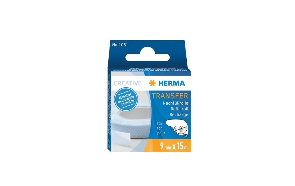 HERMA applic.-col.rech.non per (15 pces)