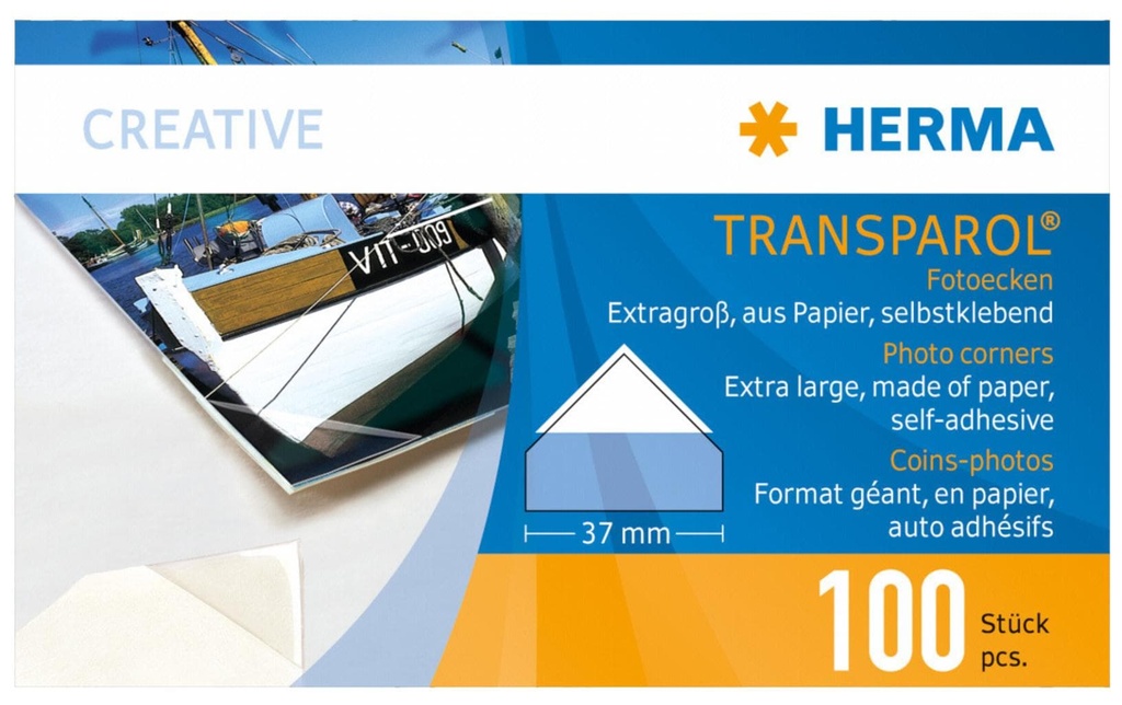 HERMA Coins phot.extra grand 100pces (100 pces)